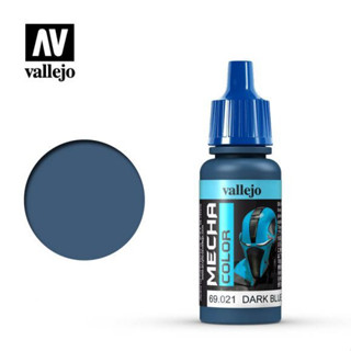 Vallejo Mecha Color 69.021 Dark Blue 17ml 8429551690218 (สี)