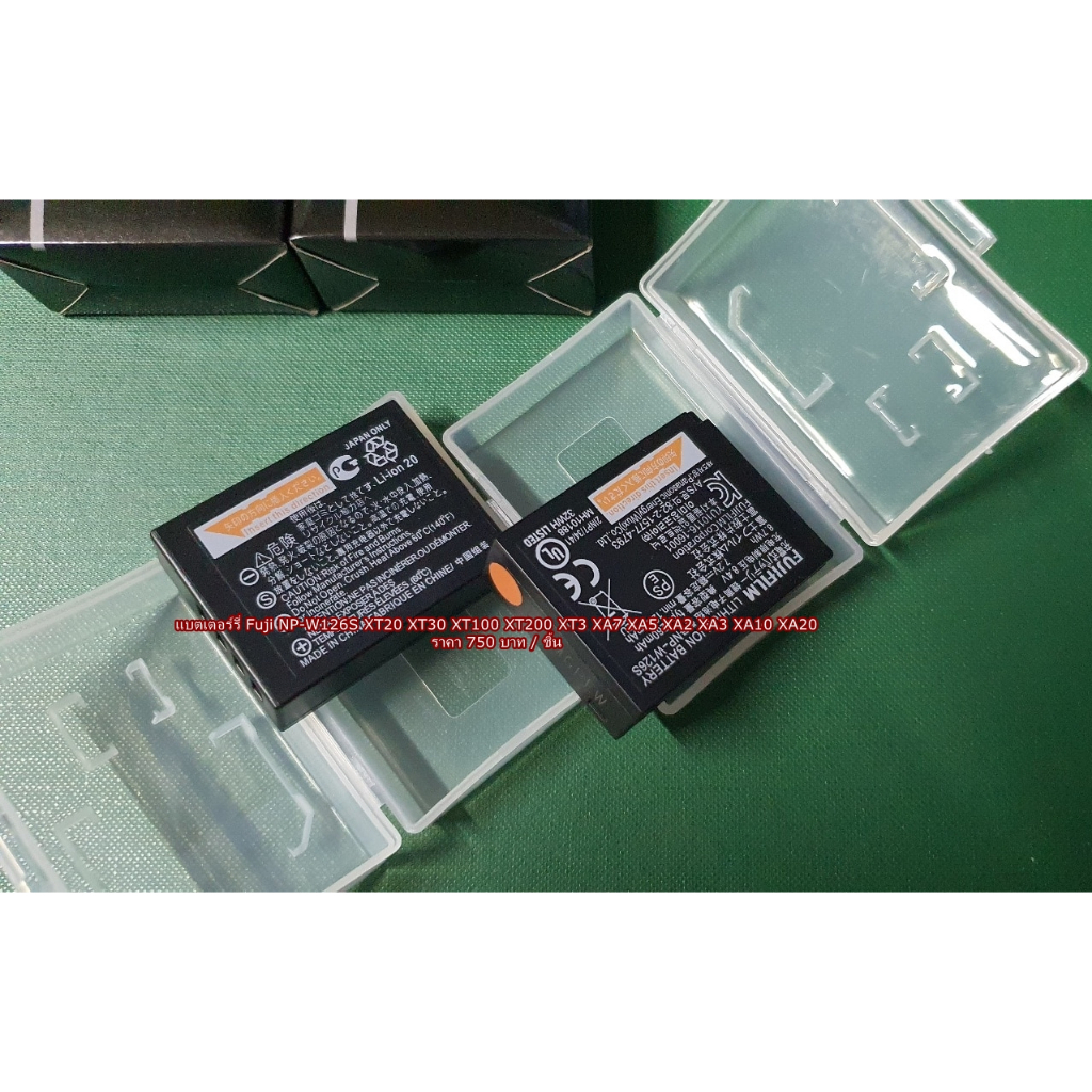 แบต Fuji NP-W126S มือ 1 ครบกล่อง XA20 XA10 XA7 XA5 XA2 XT30 XT20 XT10 XT100 XT200 XE2 XE3 *** สินค้า