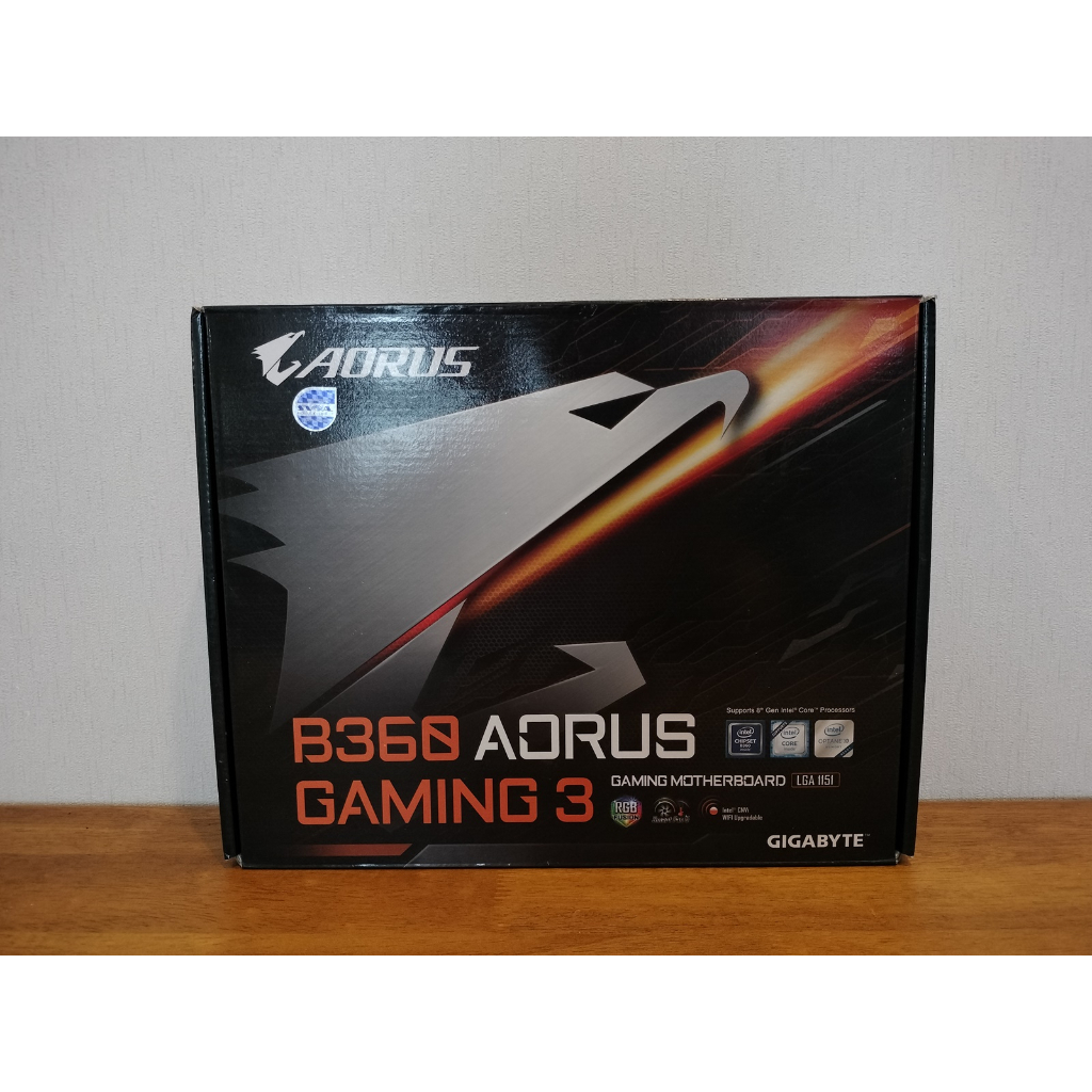 MAINBOARD (เมนบอร์ด) 1151 V2 GIGABYTE B360 AORUS GAMING 3