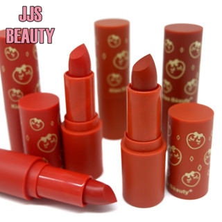 Kiss Beauty Peach Lipstick ลิปสติกพีช เนื้อเวลเวท สีสวยชัด