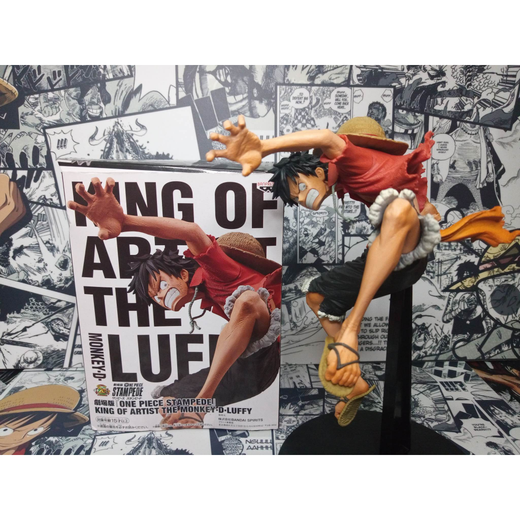 ลูฟี่ KOA Stampede วันพีช Bandai Banpresto King of Artist One Piece Stampede The Monkey.D.Luffy Figu