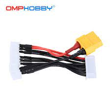 OMPHOBBY M1 Charger Cable(1 in 3) OSHM1060 อะไหล่อุปกรณ์เสริมเฮลิคอปเตอร์RC