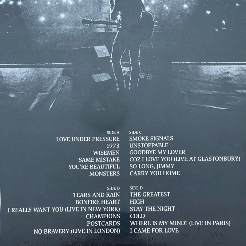 แผ่นเสียง James Blunt The Stars Beneath My Feet (20042021) Vinyl 2 LP