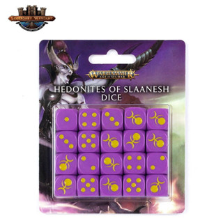 [GW-พร้อมส่ง]AGE OF SIGMAR:HEDONITES OF SLAANESH DICE