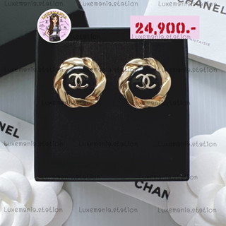 👜: New!! Chanel Earrings 2 cm.‼️ก่อนกดสั่งรบกวนทักมาเช็คสต๊อคก่อนนะคะ‼️