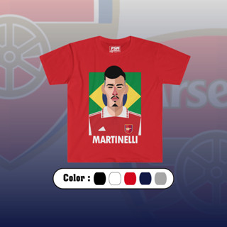 PSM เสื้อยืดลายนักฟุตบอล เสื้อยืดลาย G. Martinelli