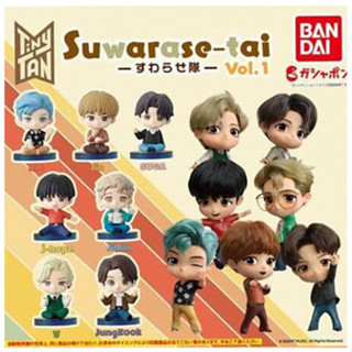 [เลือกแบบได้] Bandai กาชาปอง BTS TinyTAN Suwarasetai Vol.1 ของแท้ พร้อมส่ง