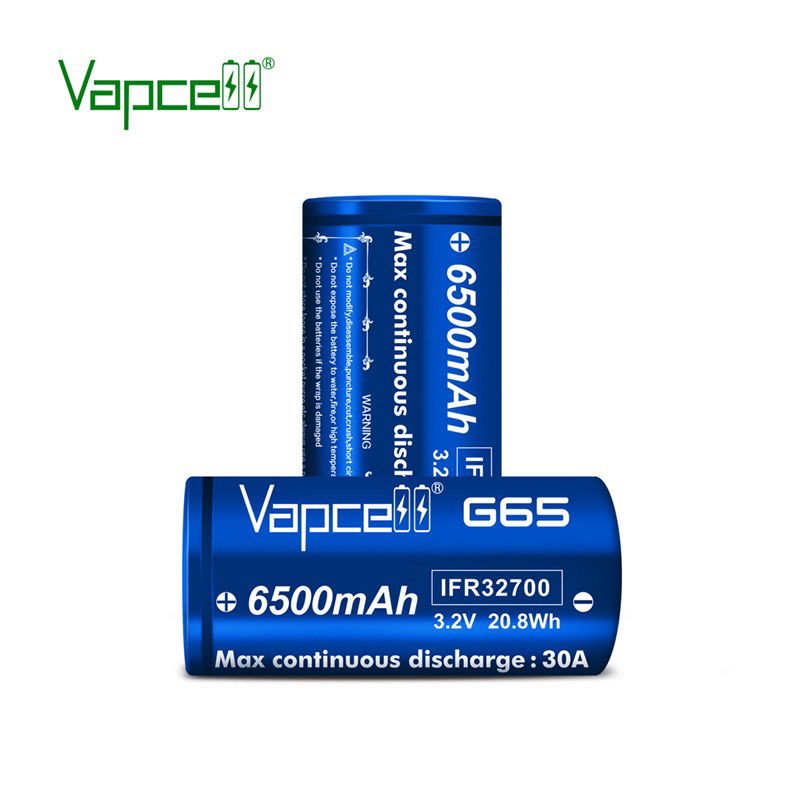 แบตเตอรี่ Vapcell IFR32700 G65 6500mAh