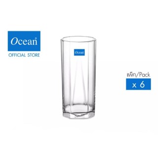 Ocean แก้วน้ำ PYRAMID LONG DRING 380 ml. (Pack 6) ***หมดแล้ว หมดเลย***