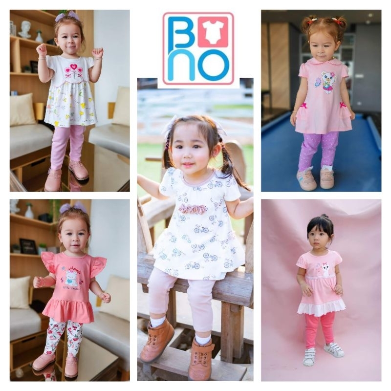 BNO เสื้อผ้าเด็กผู้หญิง แบรนด์ BNO ไซด์ 12M 18M 24M