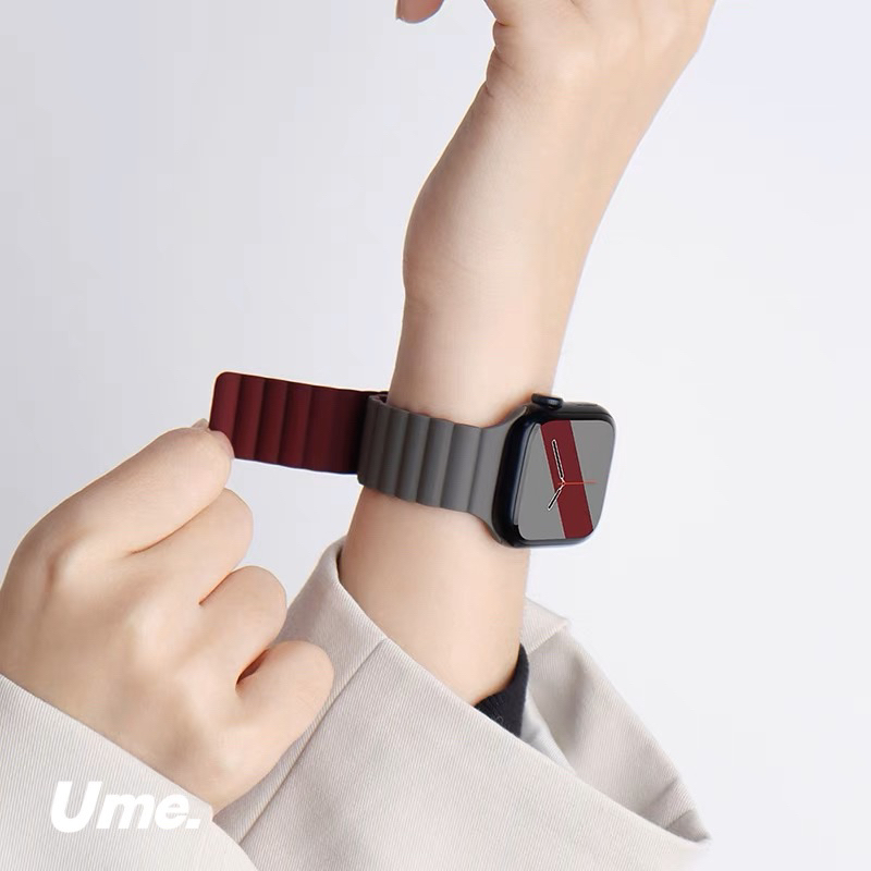 สายนิ่ม สายสําหรับ iwatch 40/44/45/41มม สายนาฬิกา smart watch 10 9 8 ultra 7 6 5 4 3 สายนิ่ม สายใสสําหรับ Apple Watch
