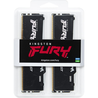 KINGSTON 32GB 5200MT/s DDR5 CL40 DIMM (Kit of 2) FURY Beast RGB KF552C40BBAK2-32