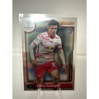 2021-22 Topps Merlin Chrome UEFA League Soccer Cards RB Leipzig