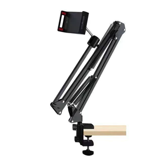 🪄รุ่นใหม่🪄ขาจับโทรศัพท์แท็บเล็ต รุ่นยาวพิเศษ แบบหนีบโต๊ะหนีบ 360องศา ✅รุ่นยาวพิเศษ ✅หนีบโต๊ะ หนีบหัวเตียง