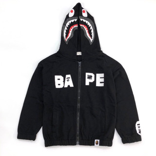 เสื้อกันหนาว Bape Shark hoodie ซิปหน้า