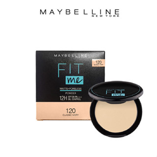 Maybelline Fit Me Matte+Poreless powder 120 SPF 28PA+++ 6g.