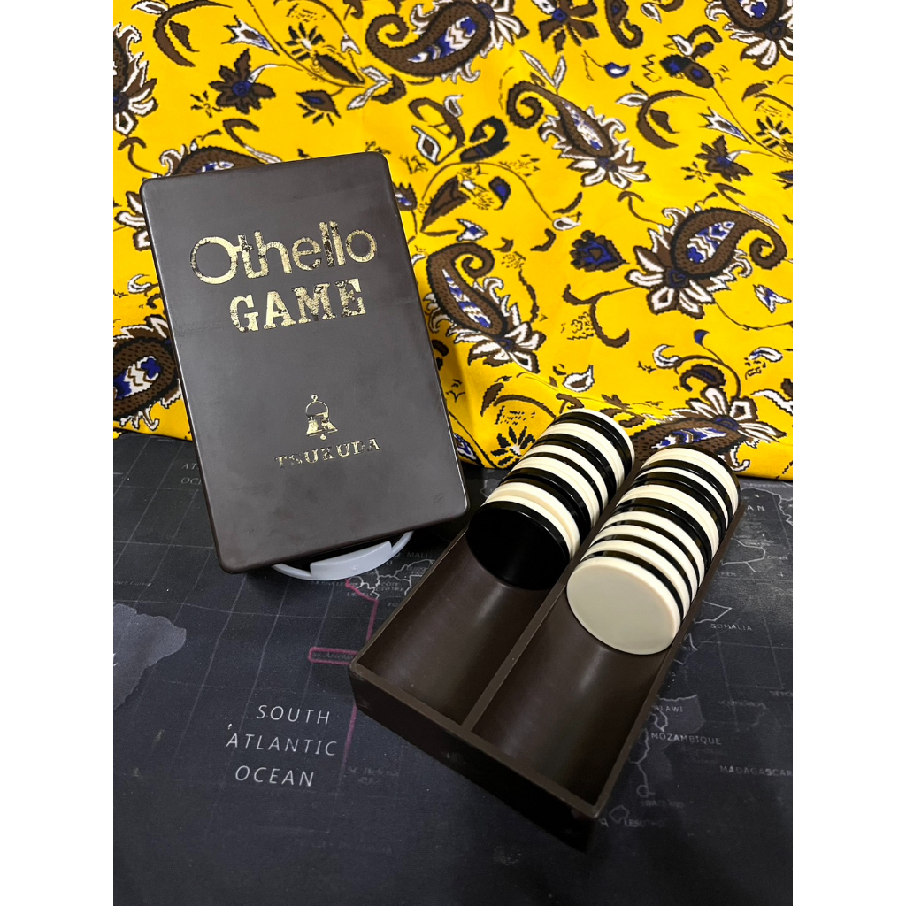 เกมส์ญี่ปุ่น TSUKUDA Japan Othello GAME  Showa Retro Game ของเก่า ของแท้ ราคาถูก