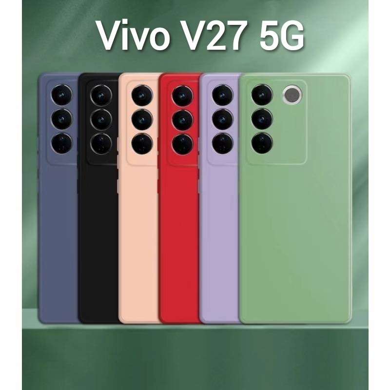 Vivo Y27s/Vivo V29E 5G/Y17s/V29 5G/Y27 4G/Y27 5G/Y36(ส่งในไทย)เคสTPU​นิ่ม​สีพาสเทลแบบคลุมกล้องVivo V