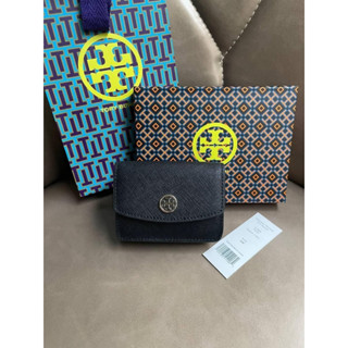 กระเป๋าเงิน ใบเล็ก Tory burch robinson tri-fold mini wallet ใครต้องการกระเป๋าสตางค์ใบสั้น