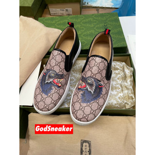 [ พร้อมส่ง ] Gu*ci Slip On " Tiger " Size 40 - 46 [ ORI ]