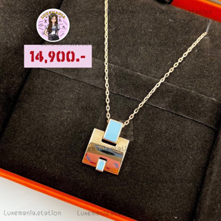 👜: New!! Hermes H Pop Necklace ‼️ก่อนกดสั่งรบกวนทักมาเช็คสต๊อคก่อนนะคะ‼️