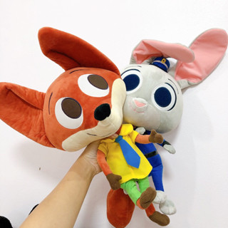 🛒 ตุ๊กตาคู่ Zootopia งานสะสม ลิขสิทธิ์แท้จากญี่ปุ่น🇯🇵 ซูโทเปีย ตัวใหญ่