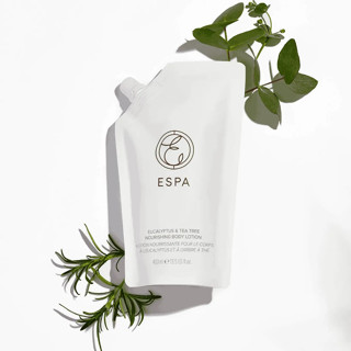 🌸พร้อมส่ง🌸ESPA Eucalyptus and Tea Tree Nourishing Body Lotion 400ml โลชั่นบำรุงผิว