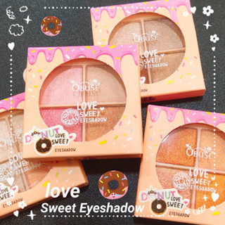 โอบิ๊วซ์ สวีท เลิฟ อายแชโดว์ 4 เฉดสี OBUSE Love Sweet Eyeshadow 5.5 g. 03 รหัส ES725