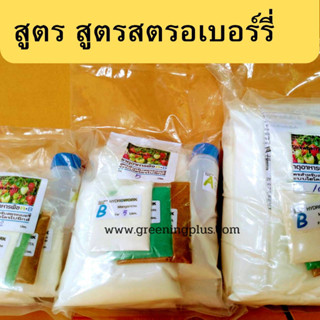 ปุ๋ยแห้ง AB สูตรสตรอเบอร์รี่ 20 ลิตร