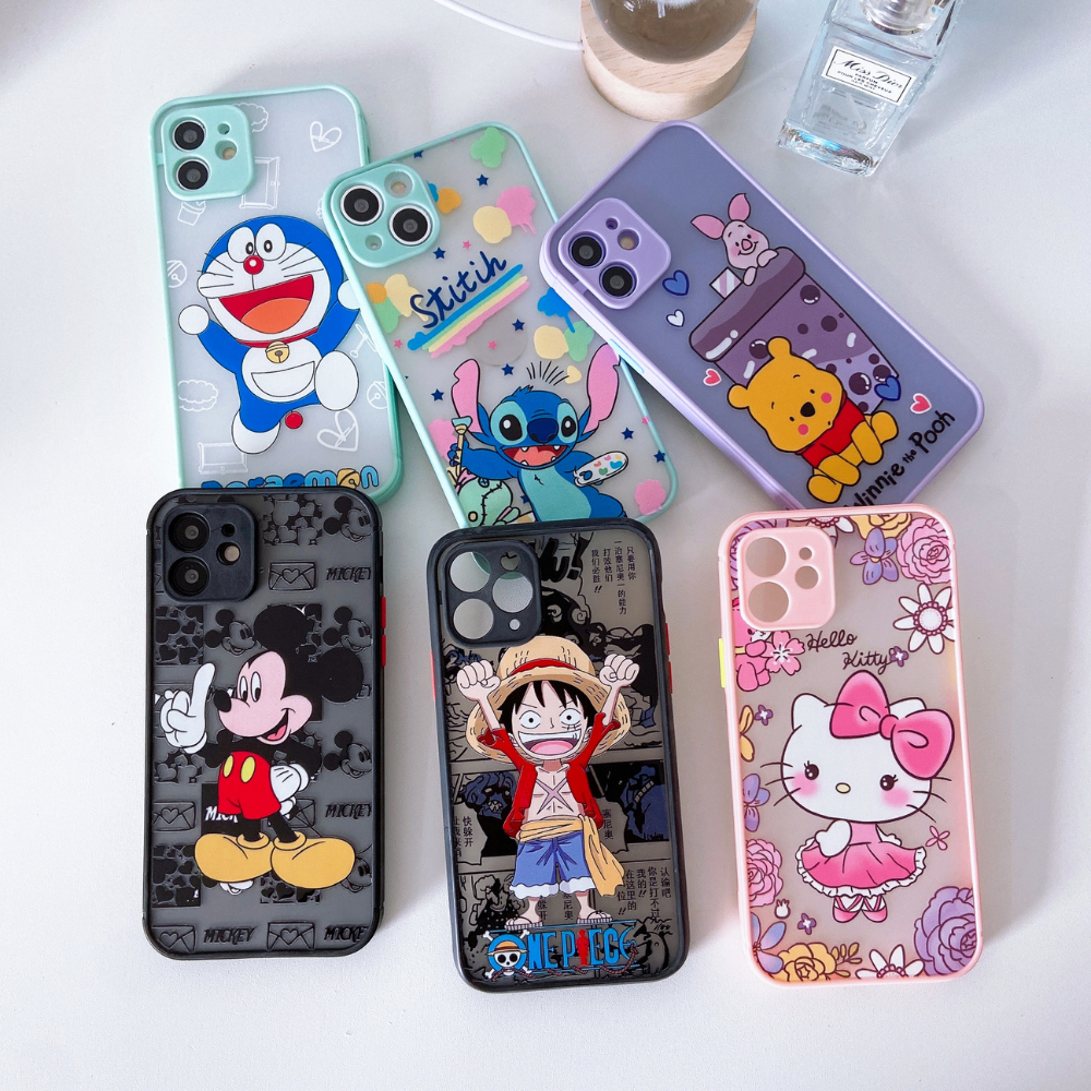 เคสโทรศํพท์ เคสกันกล้องTPUลายการ์ตูนลายสวยๆ(สิ้นพร้อมส่ง)สำหรับรุ่นของsamsung-A20-A30-A02-A10-A10S-A20S-A21S-A42-A01-A02