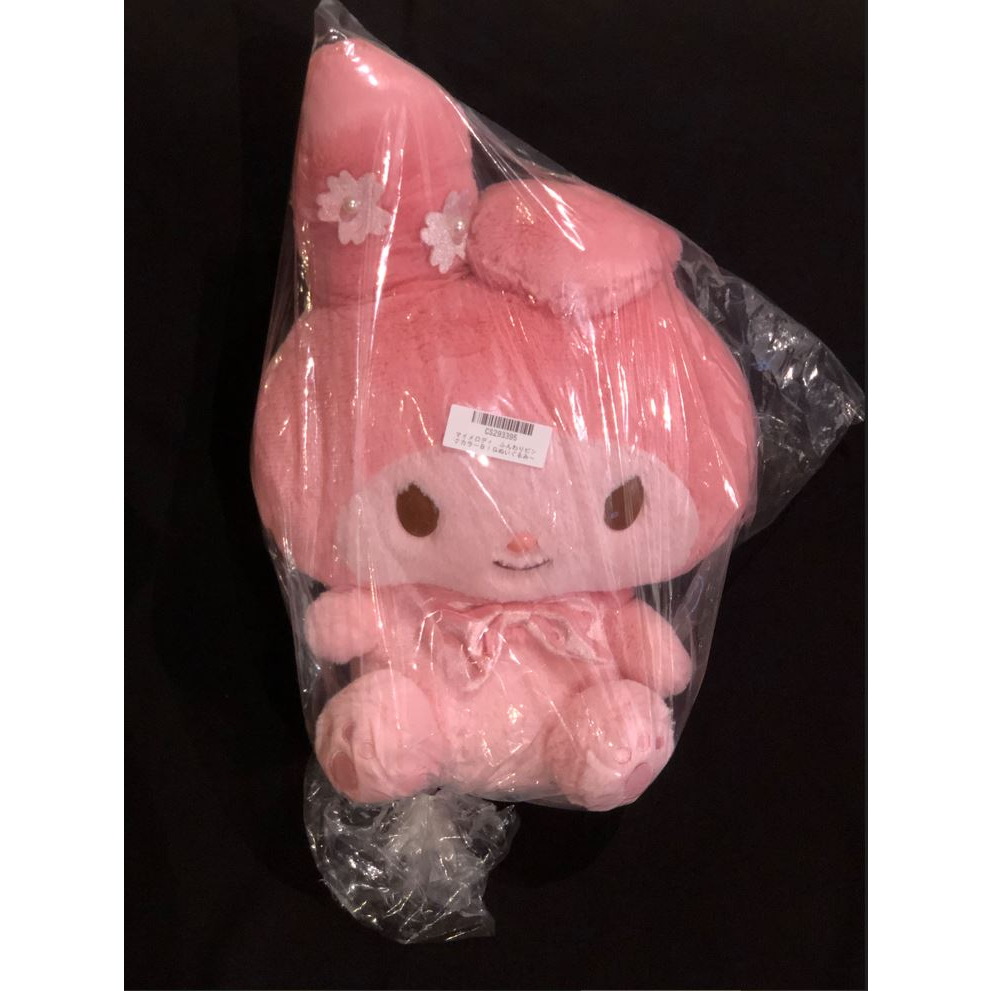 JAPAN ตุ๊กตา Toreba ลิขสิทธิ์แท้จากญี่ปุ่น "My Melody - Fluffy Pink Big Plushy -My Melody (39 cm)"