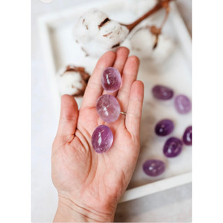 1 Piece Natural Amethyst Tumbled/ Natural Amethyst/ Tumbled Amethyst/ Small Tumbled Amethyst