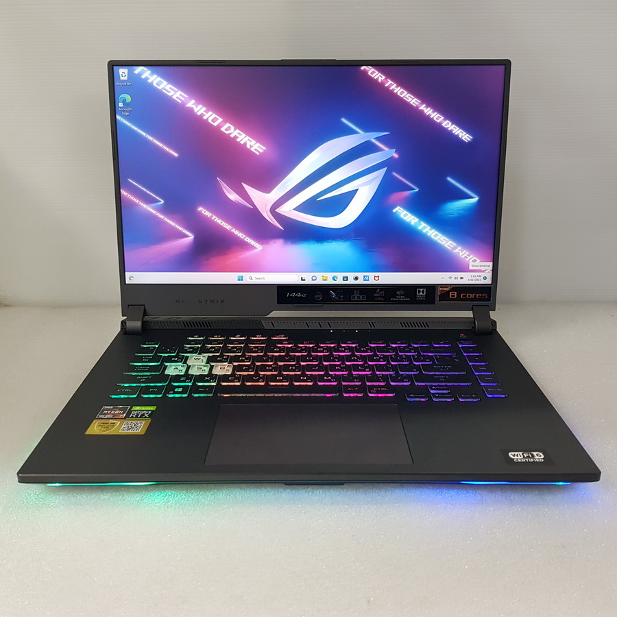 notebook มือสอง Asus ROG Strix G15 GL543IE-HN062W  Notebook Gaming RGB มือสองสภาพมือหนึ่งมีประกัน 2 