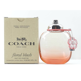 น้ำหอมแท้ Coach Floral Blush Eau De Parfum Coach New York 90ml กล่องน้ำตาล