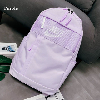 Nike Backpacks แฟชั่นความจุขนาดใหญ่กระเป๋าสะพายคู่กระเป๋ากีฬาสำหรับผู้ชายและผู้หญิง