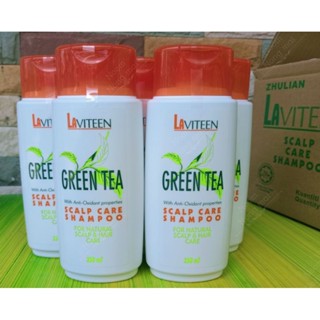 แชมพูสระผม Laviteen GREEN TEA ขนาด350ml. 100%