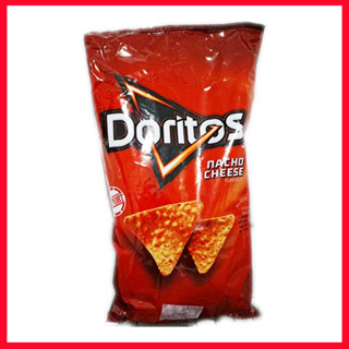 Doritos Nacho Cheese Tortilla Chips USA 198g โดริโทส นาโชชีส USA ทอร์ทิลล่า ชิพส์ ขนม ขนมอบกรอบ ขนมทานเล่น ขนมขบเคี้ย