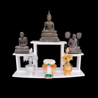 หิ้งพระติดผนัง หรือตั้งโต๊ะ สไตล์โมเดิร์น ขนาด 60 ซม. Megahome.biz