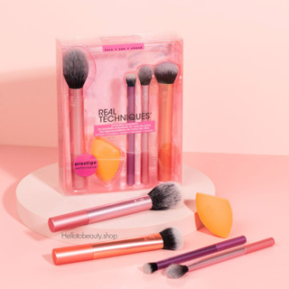 [ของแท้ 100%] REAL TECHNIQUES - Make Up Brush Set + Egg Sponge