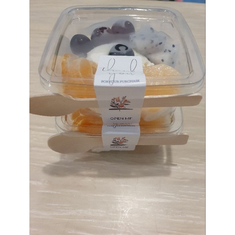 กล่องใส M020 พร้อมฝา กล่องขนม ใส่อาหาร