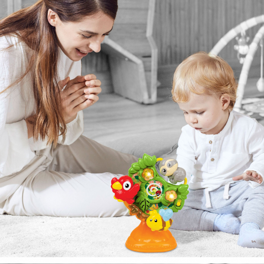 Winfun Jungle Friends Spinning Tree ของเล่น — صورة 7