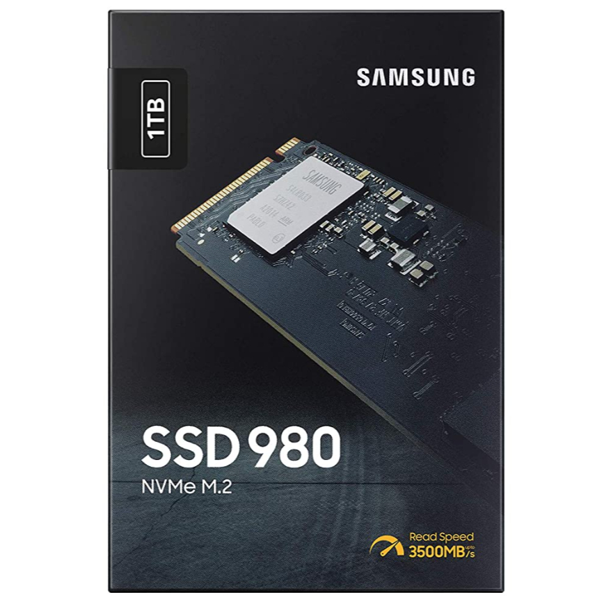 1 TB SSD M.2 PCIe SAMSUNG 980 (MZ-V8V1T0BW) NVMe