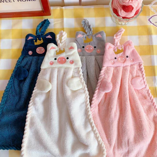 ผ้าเช็ดมือ นาโนนุ่มๆ ลายน่ารัก ซับน้ำทันที แห้งไว(มี15แบบ)