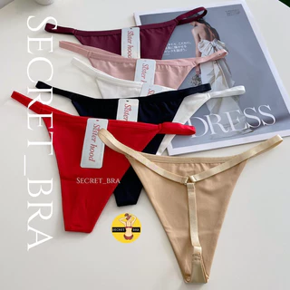 G-string,Thong,Tonga sister hood จีสตริงสายเล็กตัวเรียบ(972) ขอบpink(843)ลูกไม้(973)