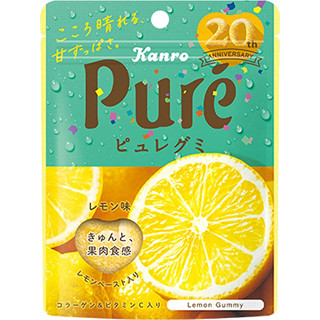 Kanro Pure Gummy Lemon 56 กรัม X 6 ถุง ส่งตรงจากญี่ปุ่น