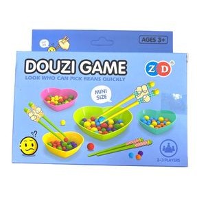 🔥พร้อมส่ง🔥Douzi game เกมคีบเมล็ดถั่ว เกมตะเกียบ  เกมฝึกทักษะ | บอร์ดเกมของเล่น สำหรับผู้เล่น2-3 คน