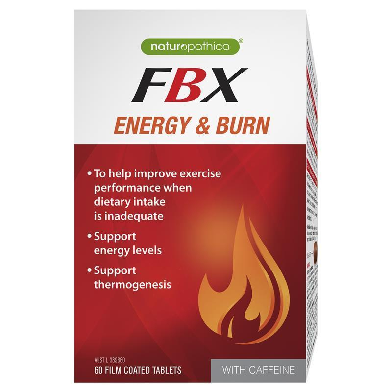 Naturopathica Fatblaster FBX Energy & Burn 60 Tablets