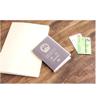 เคสพาสปอร์ตพลาสติกขุ่น/ใส ปกซองพาสปอร์ตมีช่องเสียบบัตร