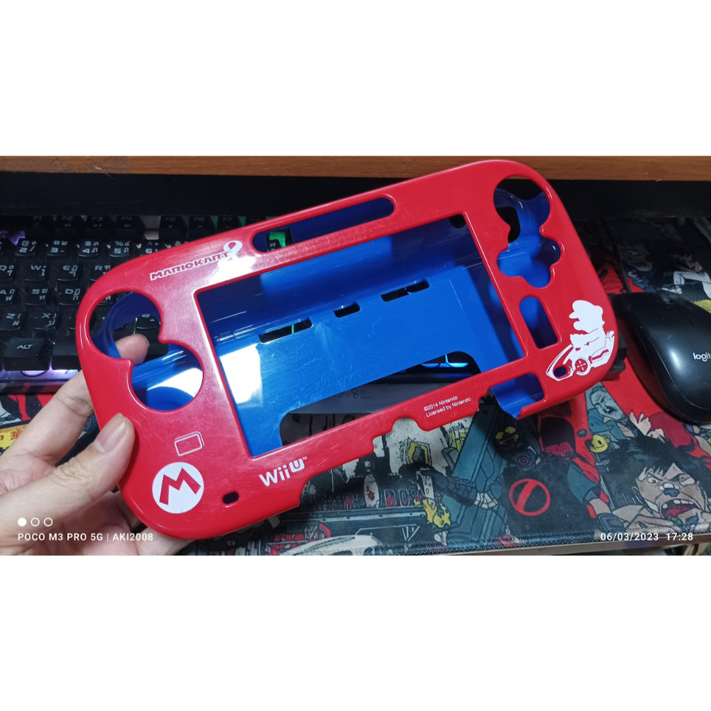 wiiu case "Mario kart8" สภาพดี มือสอง มีขนแมว | Shopee Thailand