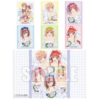 Bushiroad Sleeve Collection Extra Movie Gotoubun no Hanayome : Nakano Ichika, Nino, Miku, Yotsuba, Itsuki - ซองใส่การ์ด